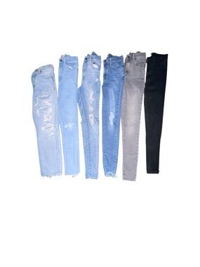 Women’s Levi and Skinny Jeans - Light Wash, Medium Wash, Dark Wash, Gray, Black